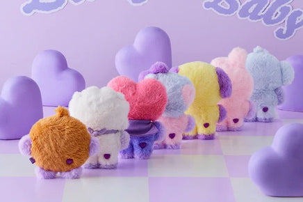 BT21 BABY FLAT FUR PURPLE HEART EDITION