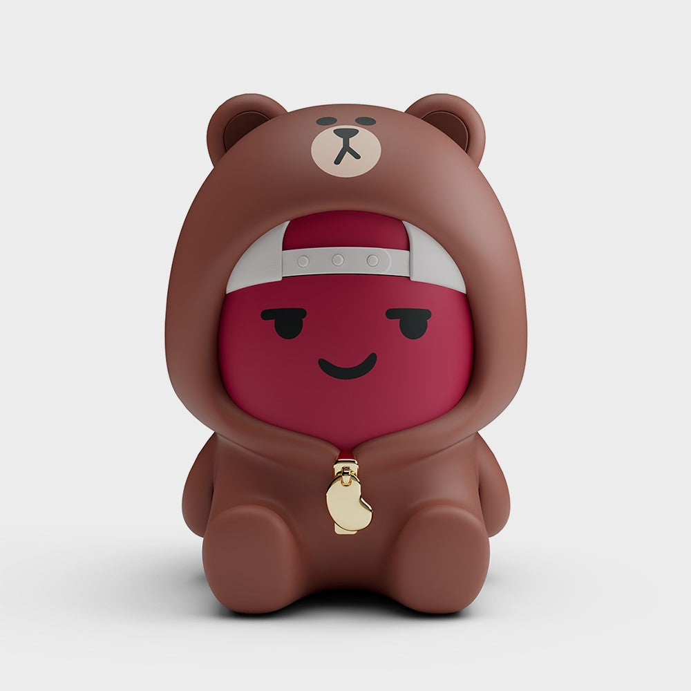 [PRE-ORDER] 브라운 X 빈즈 후드피규어 (15cm)