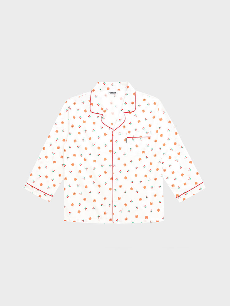 [NEW] 어프어프 파자마 긴팔 DOT CHERRY BEAR (WHITE)