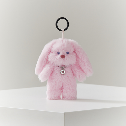 COLLER FURRY BUNNY
PLUSH KEYRING PINK