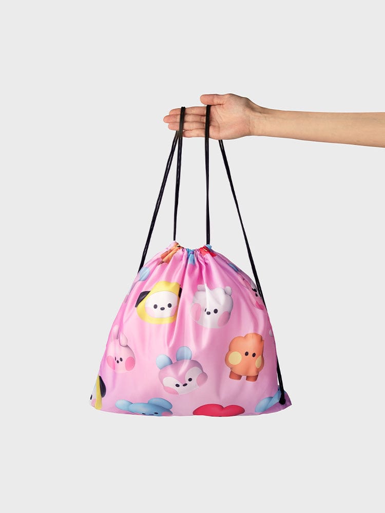 BT21  DRAWSTRING BACKPACK BIG & TINY EDITION