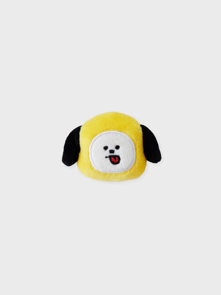 [NEW] 라인프렌즈 BT21 CHIMMY 얼굴 인형 뱃지 퀼팅백