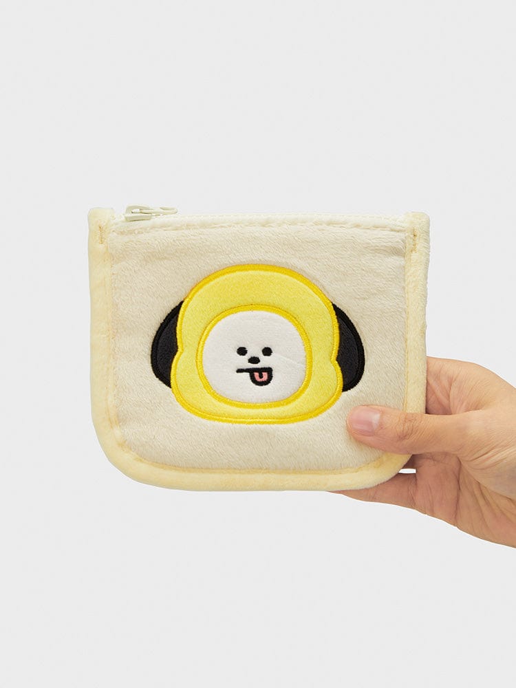 [NEW] 라인프렌즈 BT21 CHIMMY 2023 F/W Travel ACC 얼굴 인형 파우치