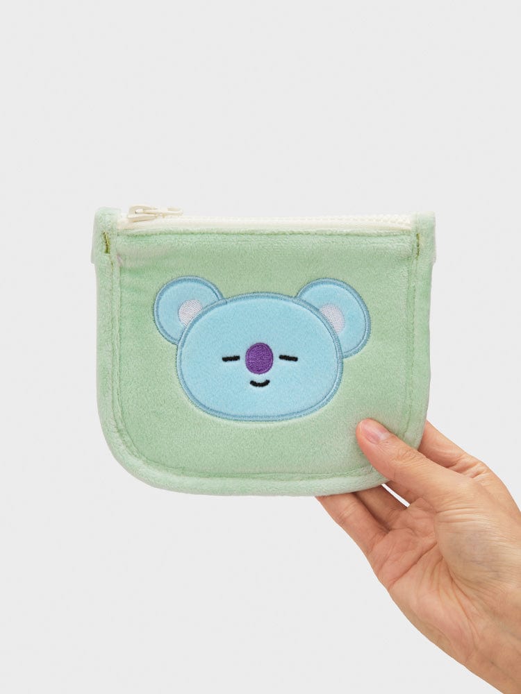 [NEW] 라인프렌즈 BT21 KOYA 2023 F/W Travel ACC 얼굴 인형 파우치