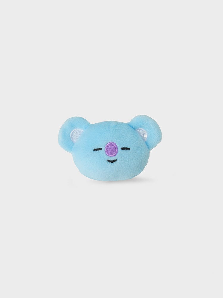 [NEW] 라인프렌즈 BT21 KOYA 얼굴 인형 뱃지 퀼팅백