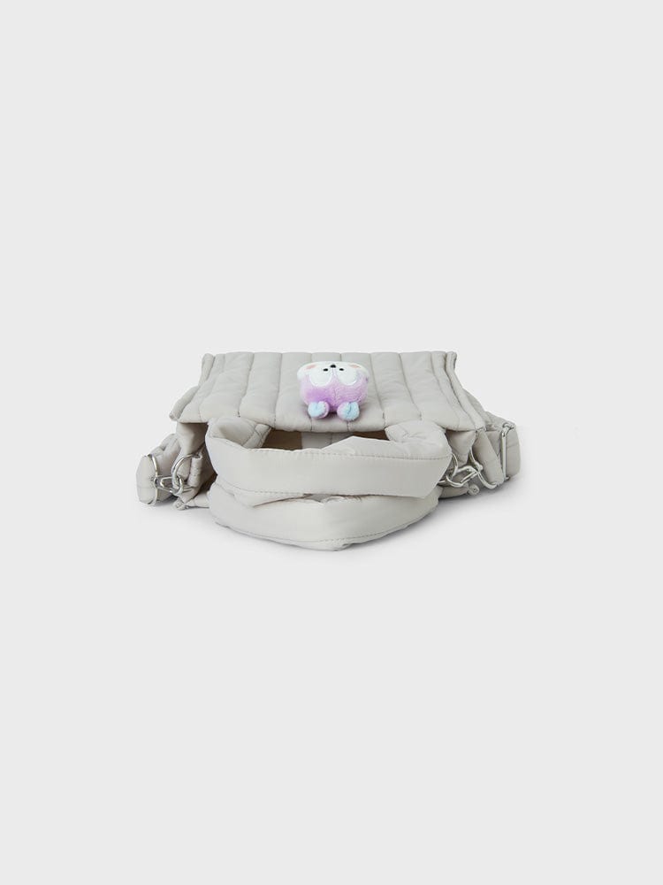 [NEW] 라인프렌즈 BT21 MANG 얼굴 인형 뱃지 퀼팅백