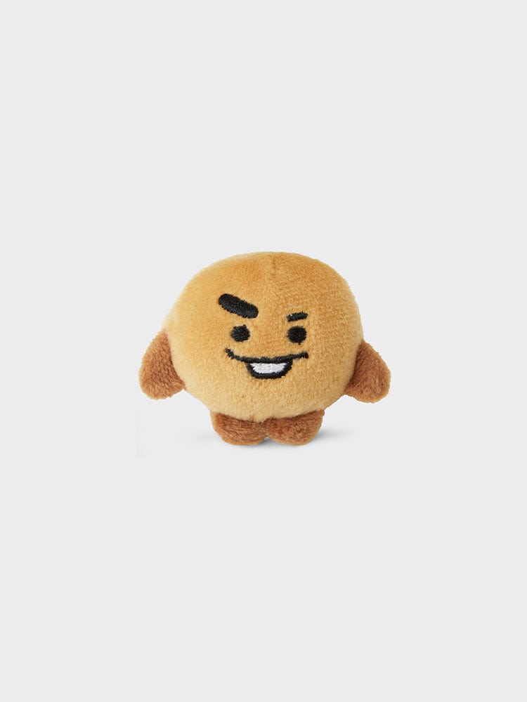 [NEW] 라인프렌즈 BT21 SHOOKY 얼굴 인형 뱃지 퀼팅백