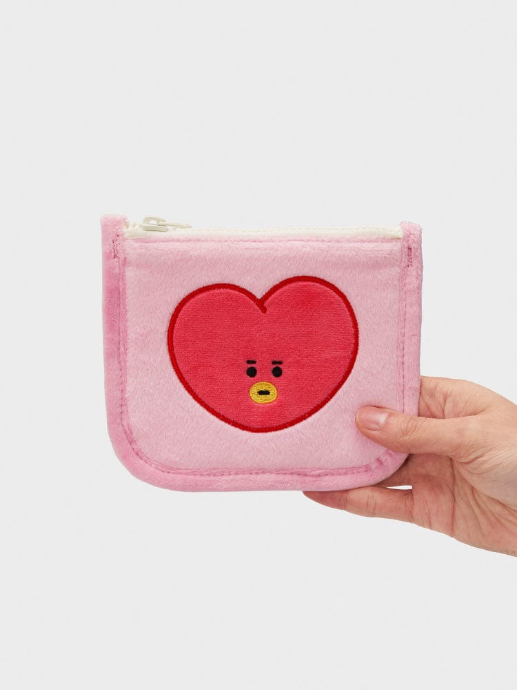 [NEW] 라인프렌즈 BT21 TATA 2023 F/W Travel ACC 얼굴 인형 파우치