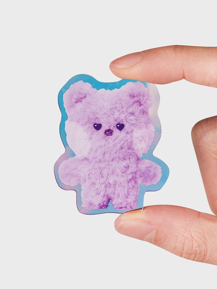 [NEW] 라인프렌즈 BT21 KOYA Purple of Wish Edition 미니니 아크릴 클립 마그넷