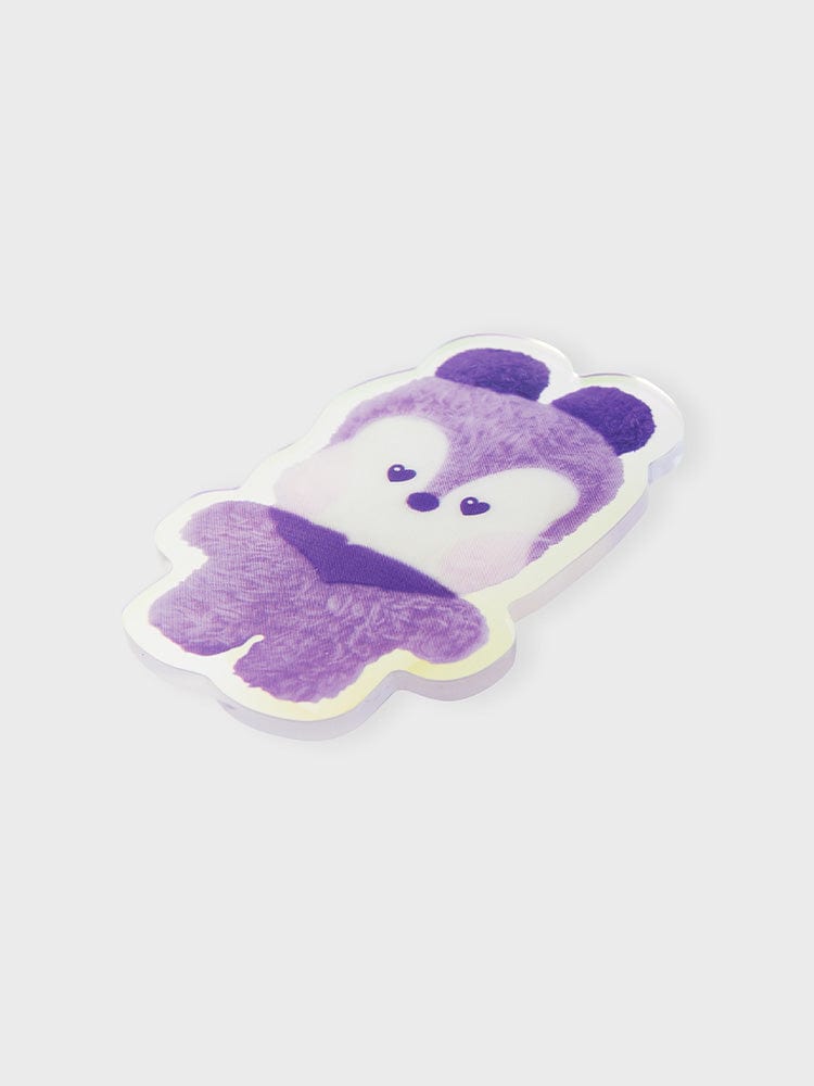 [NEW] 라인프렌즈 BT21 MANG Purple of Wish Edition 미니니 아크릴 클립 마그넷