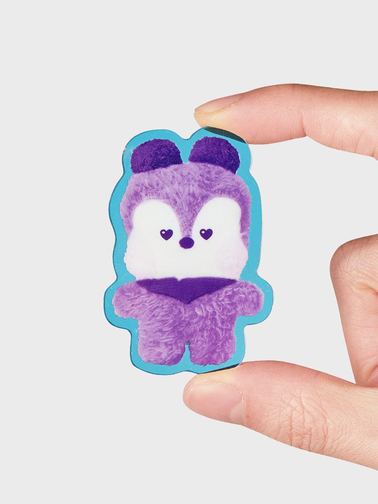 [NEW] 라인프렌즈 BT21 MANG Purple of Wish Edition 미니니 아크릴 클립 마그넷