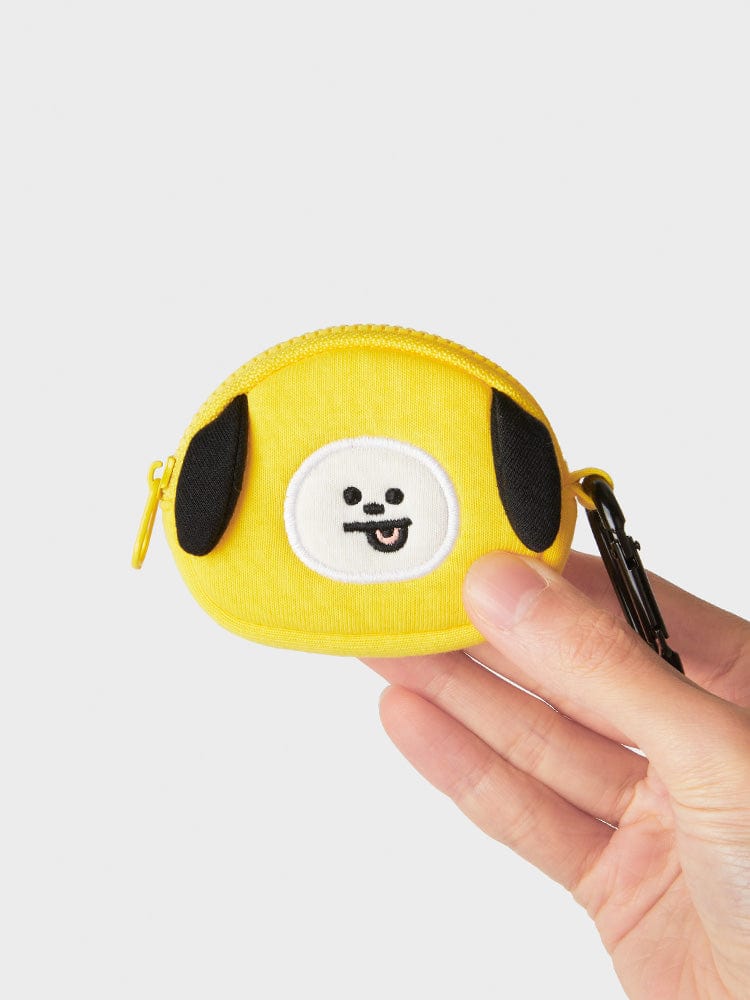 [NEW] 라인프렌즈 BT21 뉴베이직 CHIMMY 미니 백참 파우치