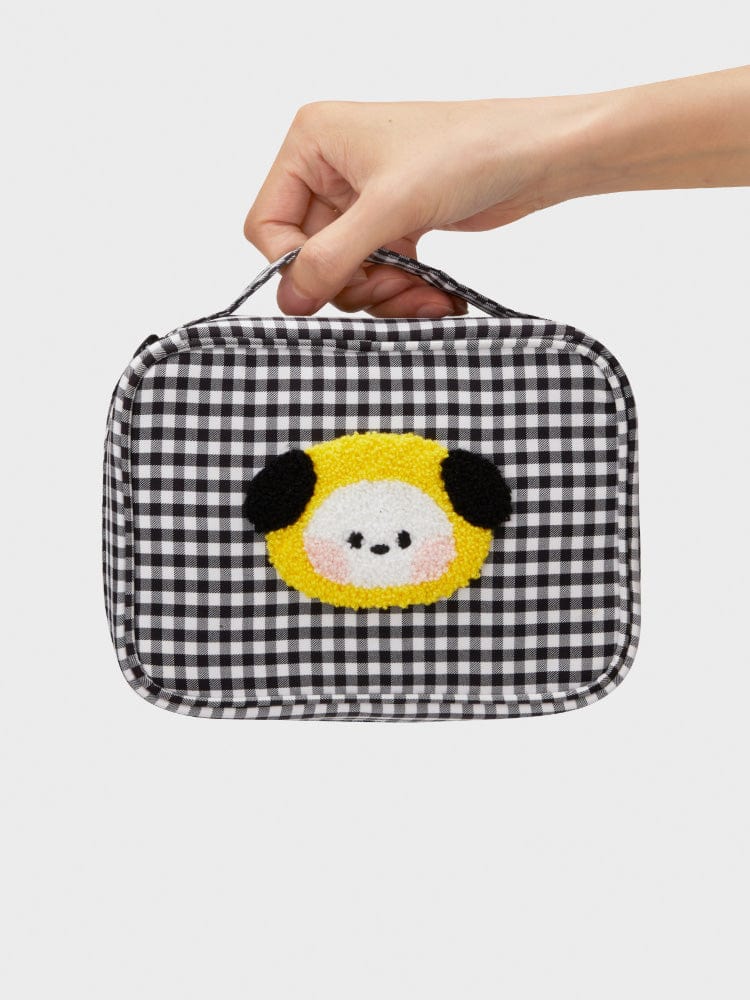 [NEW] 라인프렌즈 BT21 CHIMMY 미니니 체크 파우치