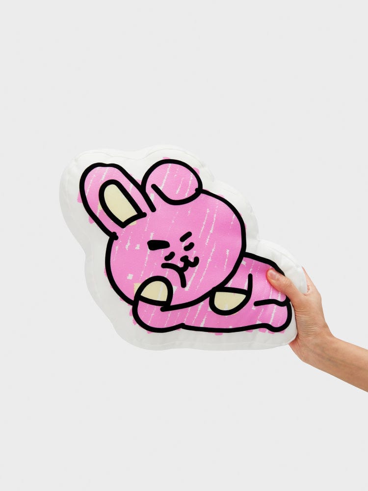 [NEW] 라인프렌즈 BT21 COOKY 코지홈 납작쿠션