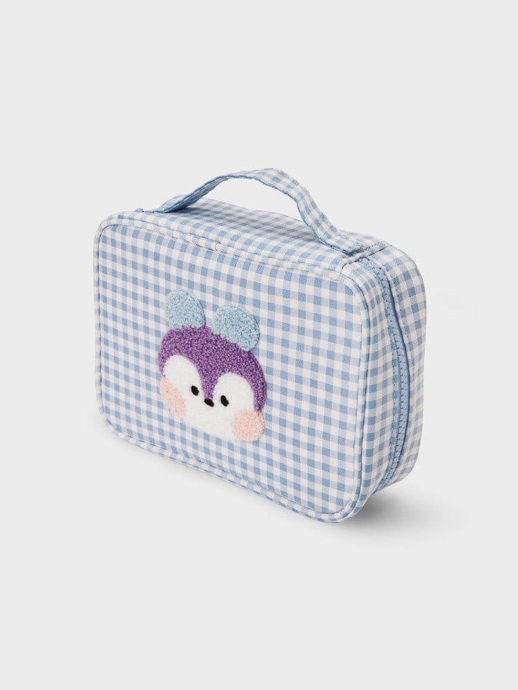 [NEW] 라인프렌즈 BT21 MANG 미니니 체크 파우치