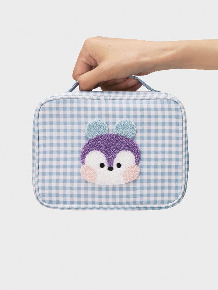 [NEW] 라인프렌즈 BT21 MANG 미니니 체크 파우치