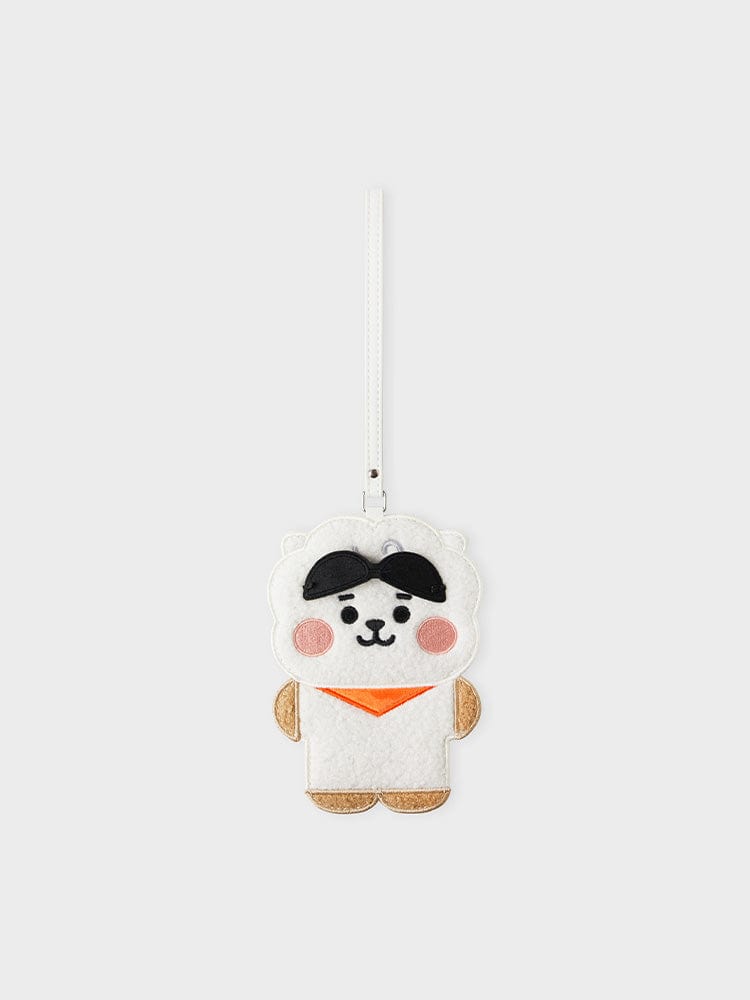 [NEW] 라인프렌즈 BT21 RJ BABY 트래블 인형 네임택