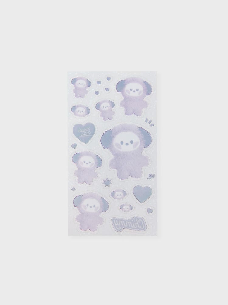 BT21 CHIMMY minini STICKERS PURPLE OF WISH EDITION