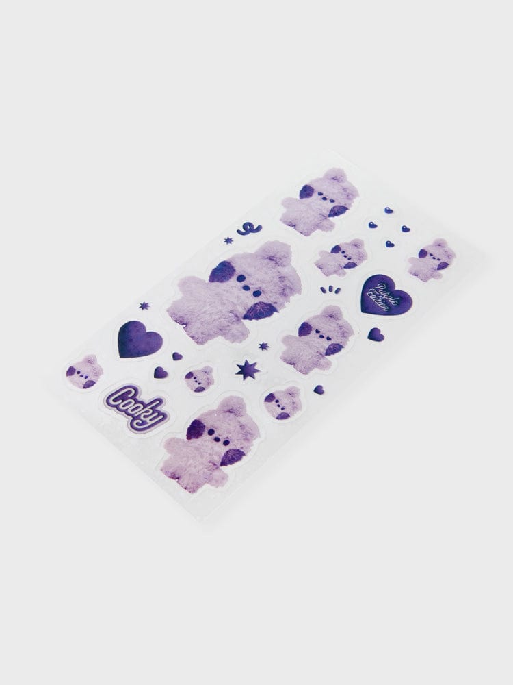 BT21 COOKY minini STICKERS PURPLE OF WISH EDITION