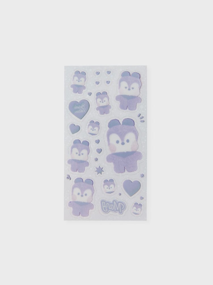 [NEW] 라인프렌즈 BT21 MANG Purple of Wish Edition 미니니 스티커