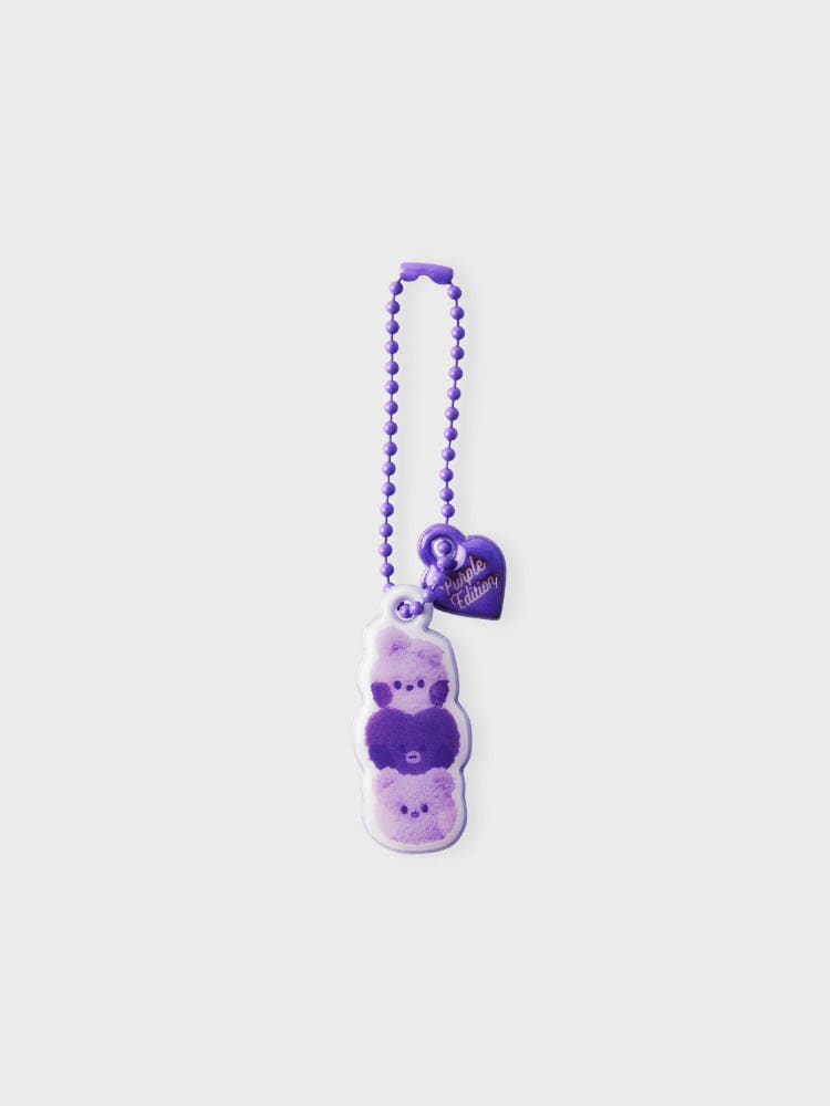 [NEW] 라인프렌즈 BT21 Purple of Wish Edition 미니니 랜덤 키링