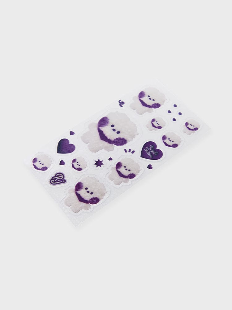 [NEW] 라인프렌즈 BT21 RJ Purple of Wish Edition 미니니 스티커