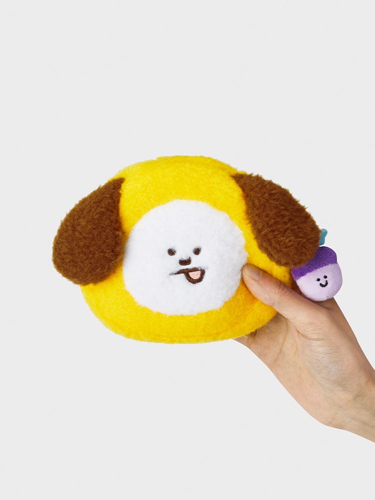 [NEW] 라인프렌즈 BT21 CHIMMY 홉인럽 얼굴 인형 파우치