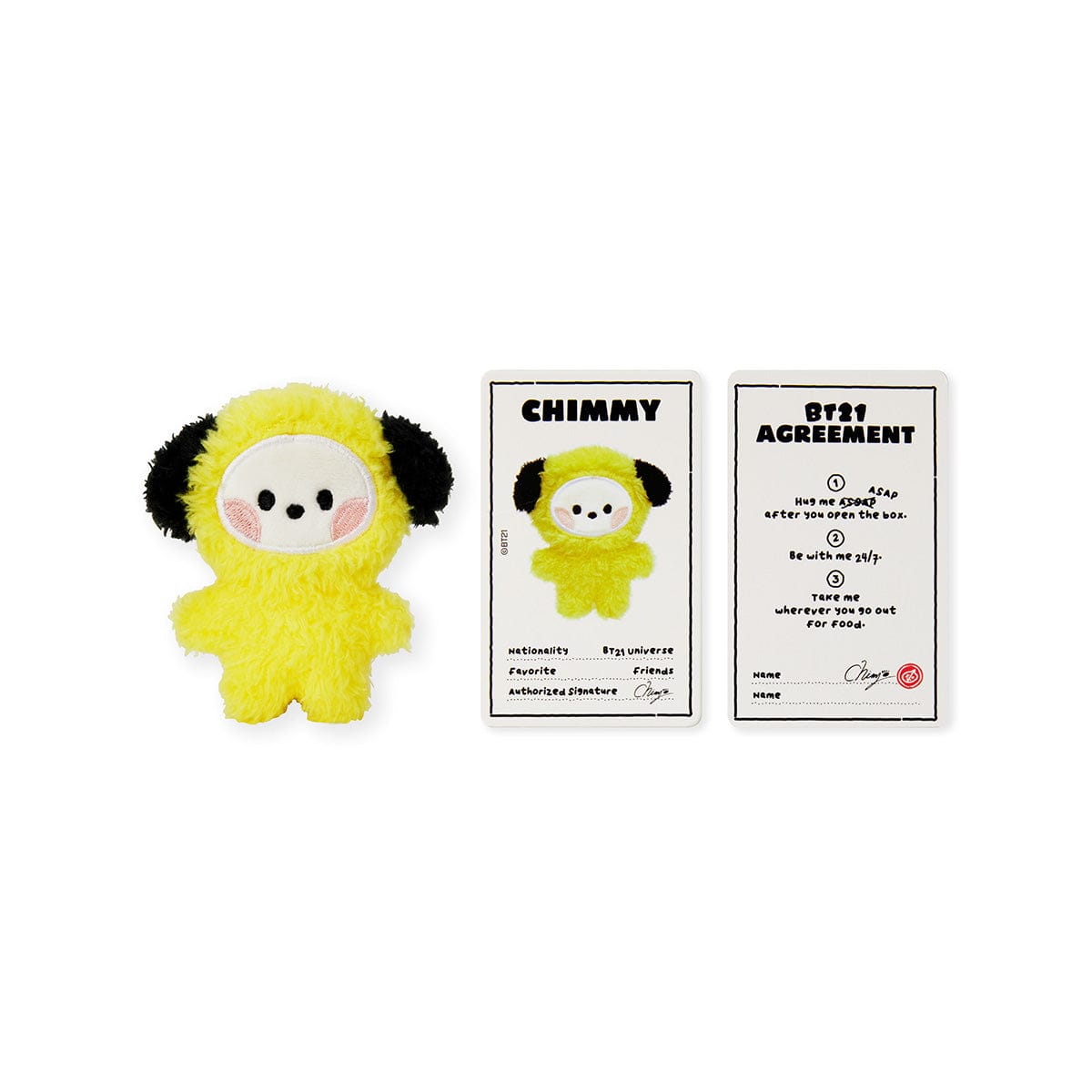 [NEW] 라인프렌즈 BT21 CHIMMY 미니 미니니 인형