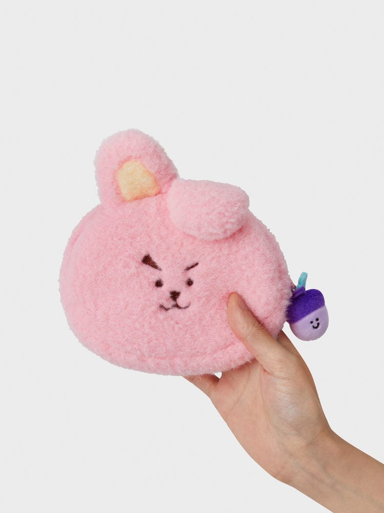 [NEW] 라인프렌즈 BT21 COOKY 홉인럽 얼굴 인형 파우치