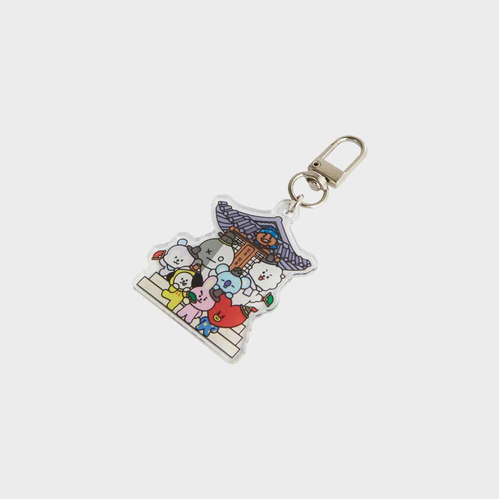 [NEW] BT21 TRIPFUL JEONJU-WANJU KEYRING