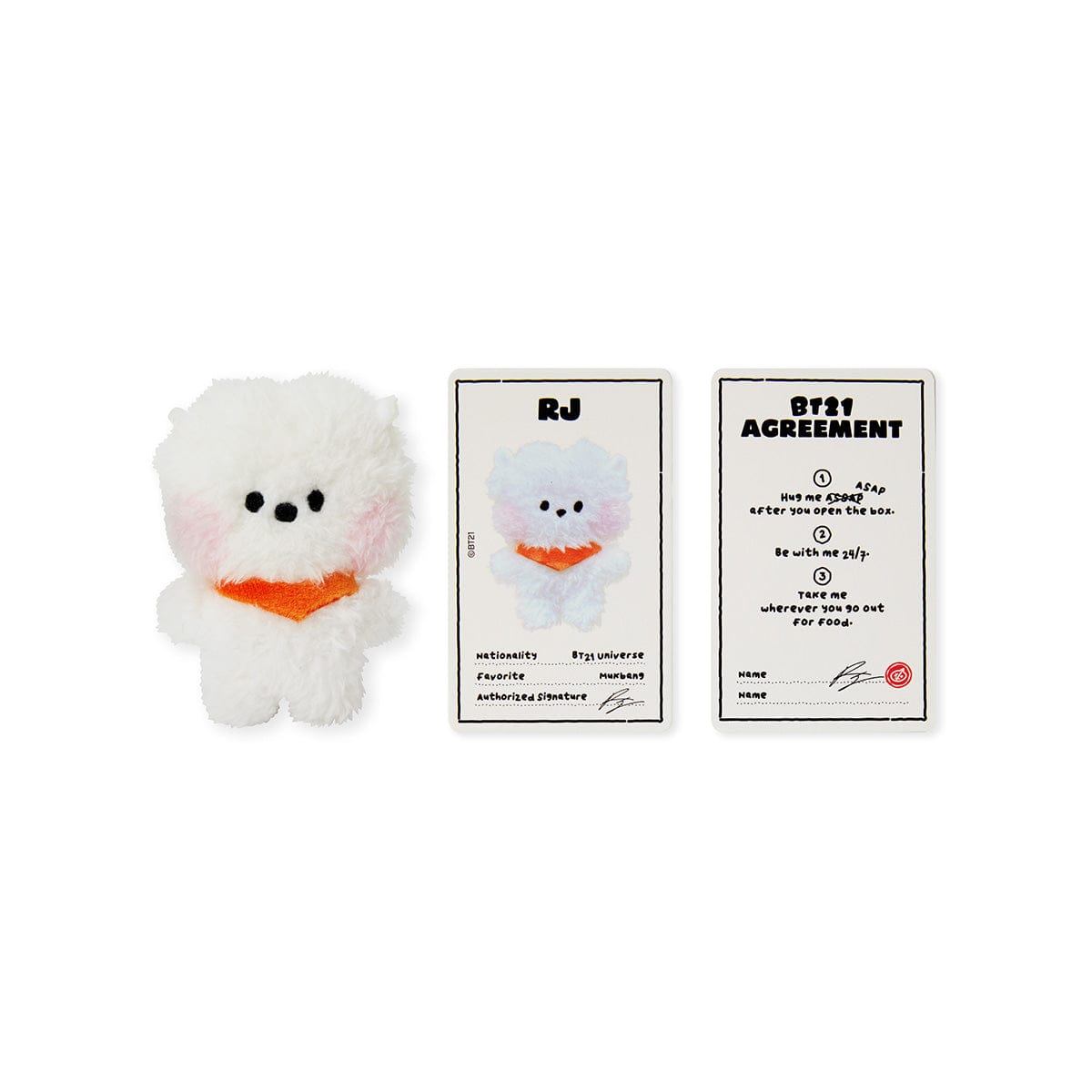 [NEW] 라인프렌즈 BT21 RJ 미니 미니니 인형