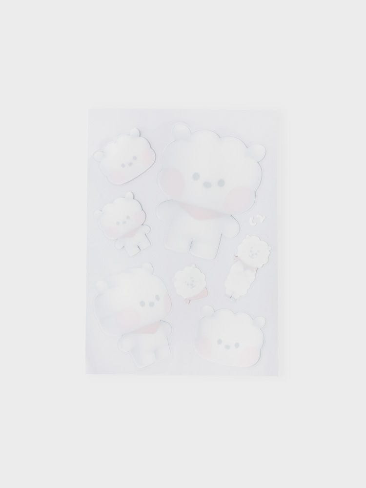 [NEW] 라인프렌즈 BT21 RJ 빅앤타이니 리무버블 스티커