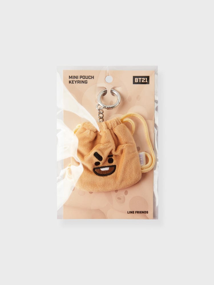 [NEW] 라인프렌즈 BT21 SHOOKY 빅앤타이니 스트링백팩 키링