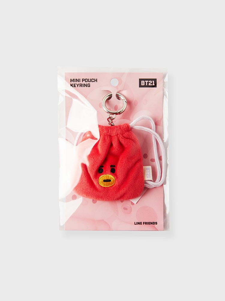 [NEW] 라인프렌즈 BT21 TATA 빅앤타이니 스트링백팩 키링