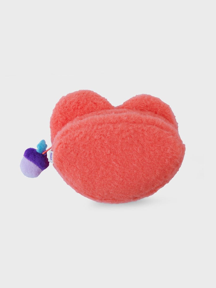 [NEW] 라인프렌즈 BT21 TATA 홉인럽 얼굴 인형 파우치