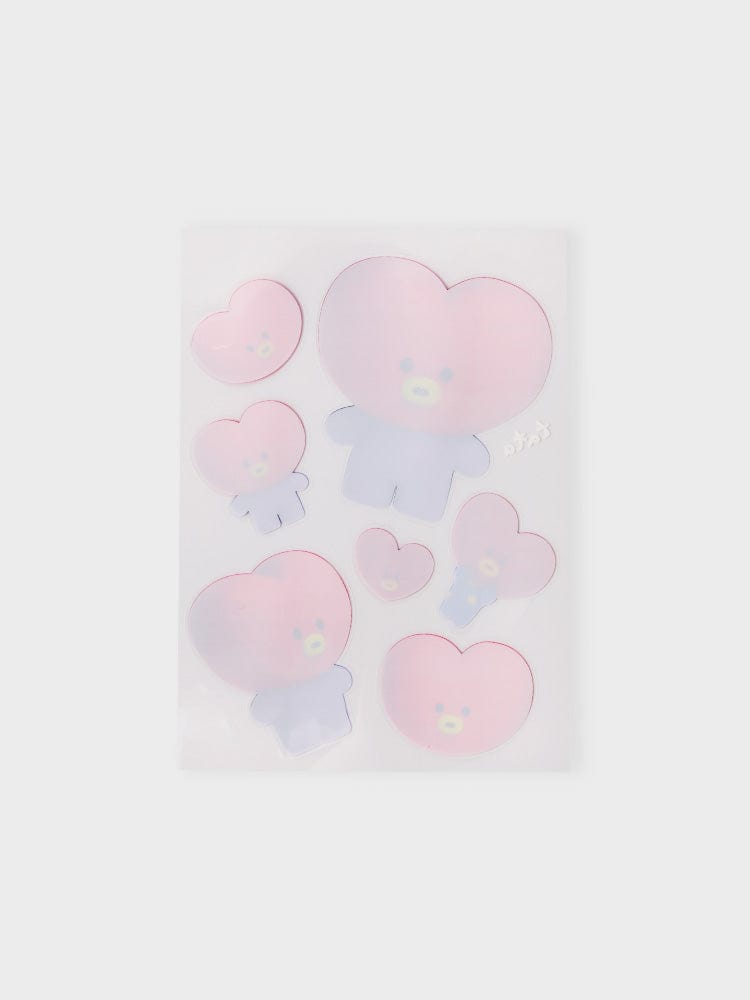 [NEW] 라인프렌즈 BT21 TATA 빅앤타이니 리무버블 스티커