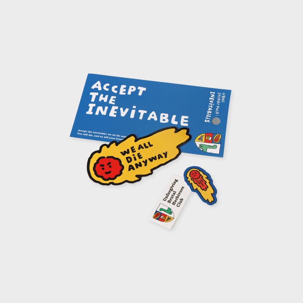 [NEW] JOGUMAN STUDIO DECORATIVE STICKER - INEVITABILITY