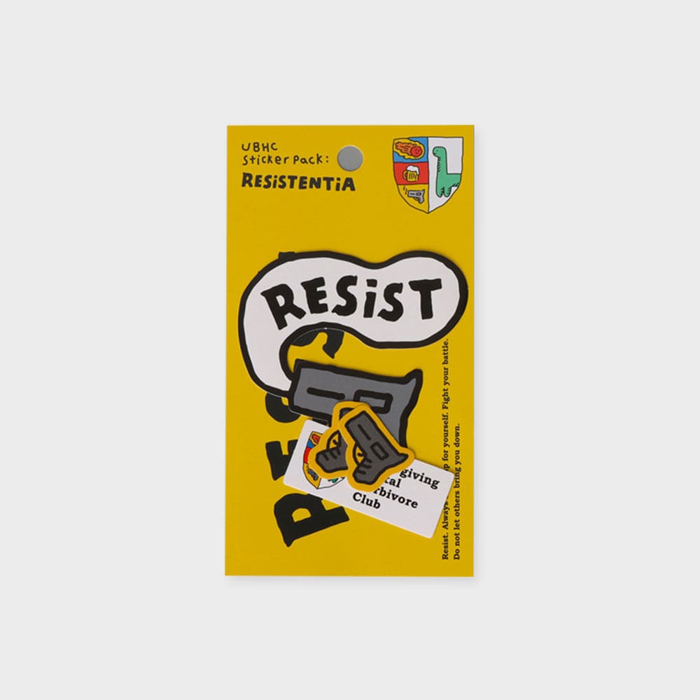 [NEW] JOGUMAN STUDIO DECORATIVE STICKER - RESIST