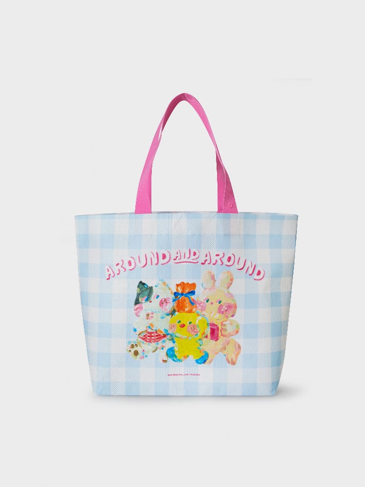 LINE FRIENDS mininislow REUSABLE PICNIC BAG (L)