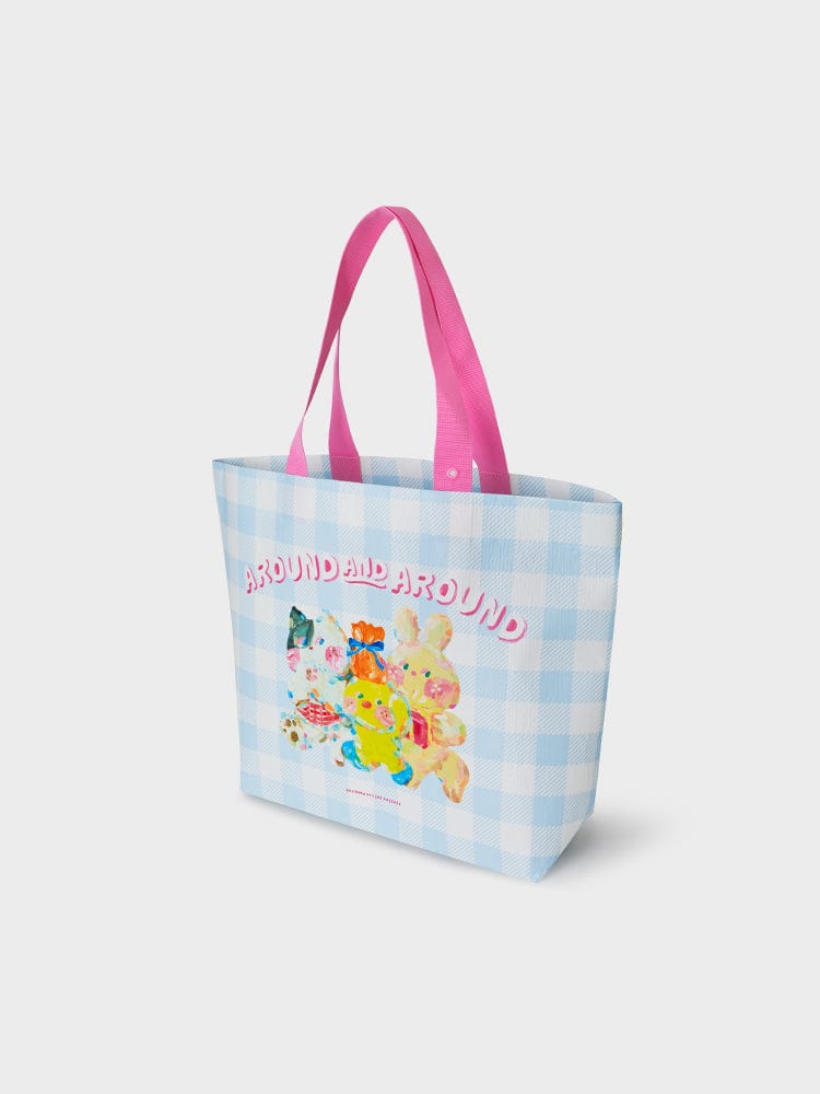 LINE FRIENDS mininislow REUSABLE PICNIC BAG (L)