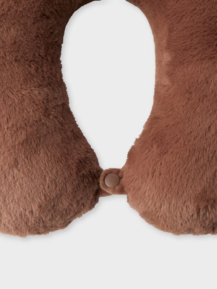 LINE FRIENDS BROWN NECK PILLOW