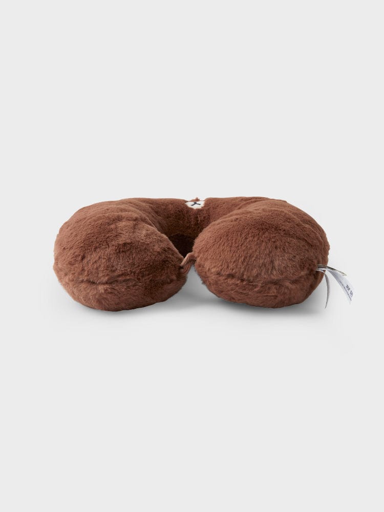 LINE FRIENDS BROWN NECK PILLOW