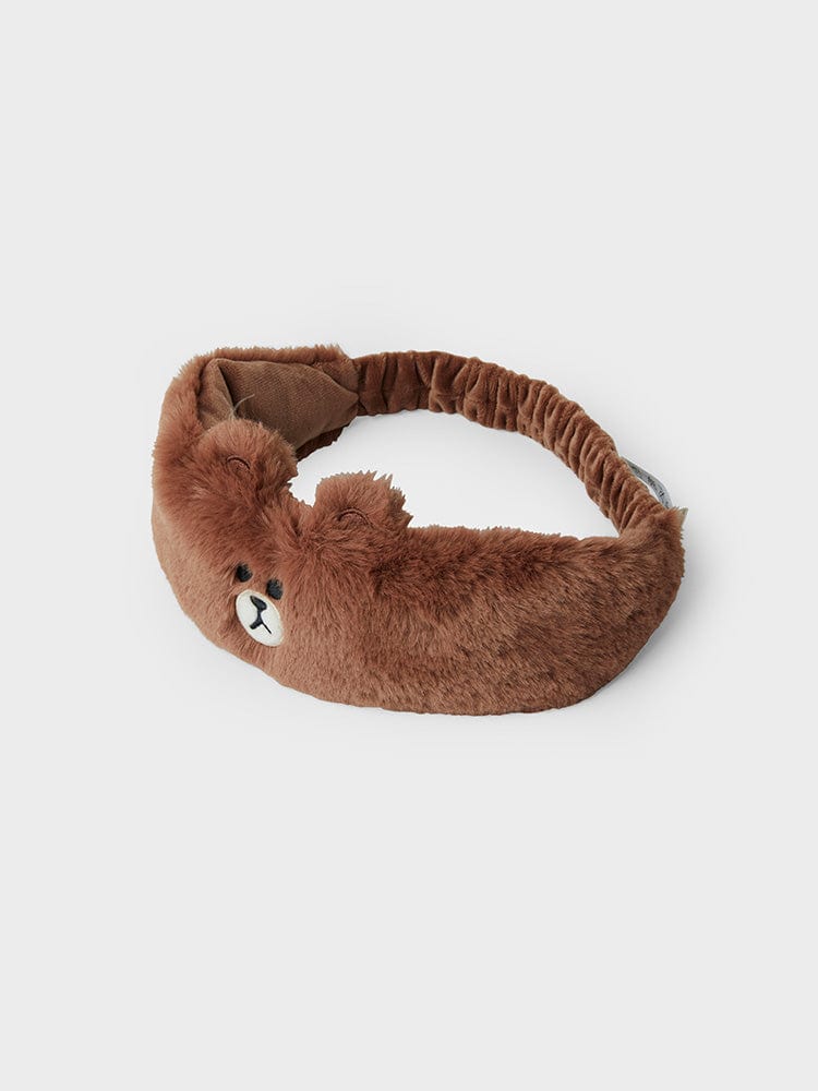 LINE FRIENDS BROWN SPA HEADBAND