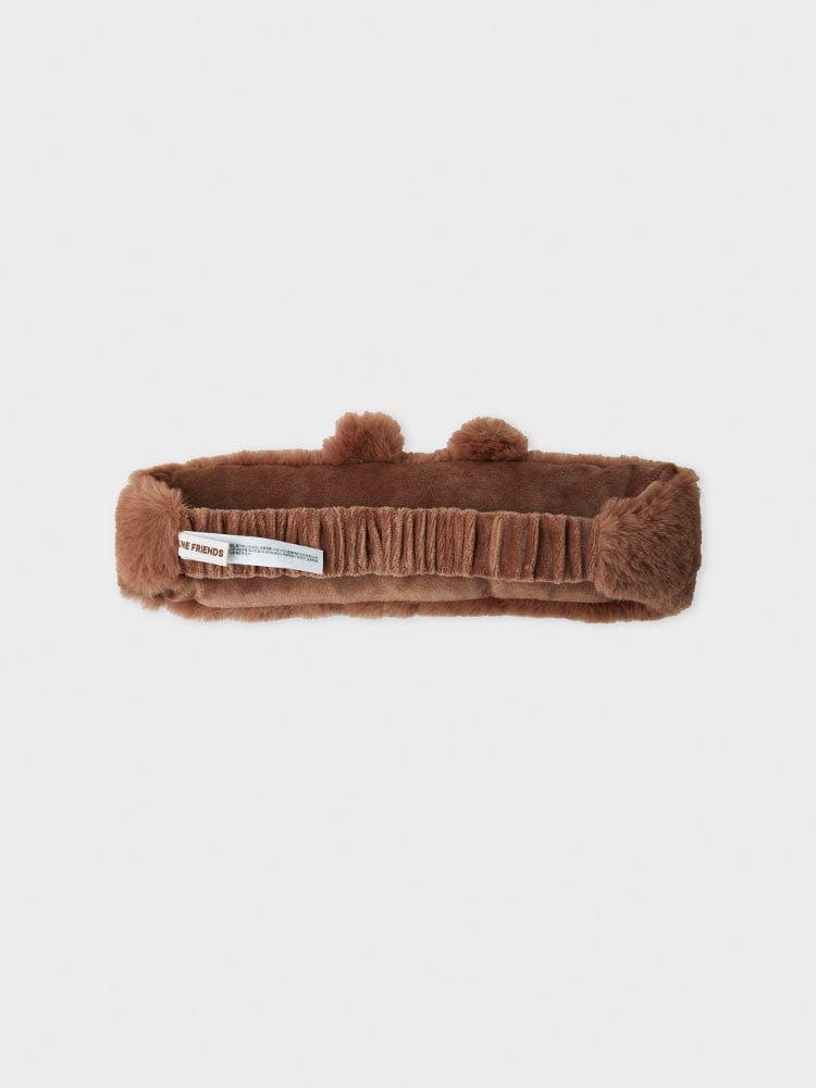 LINE FRIENDS BROWN SPA HEADBAND