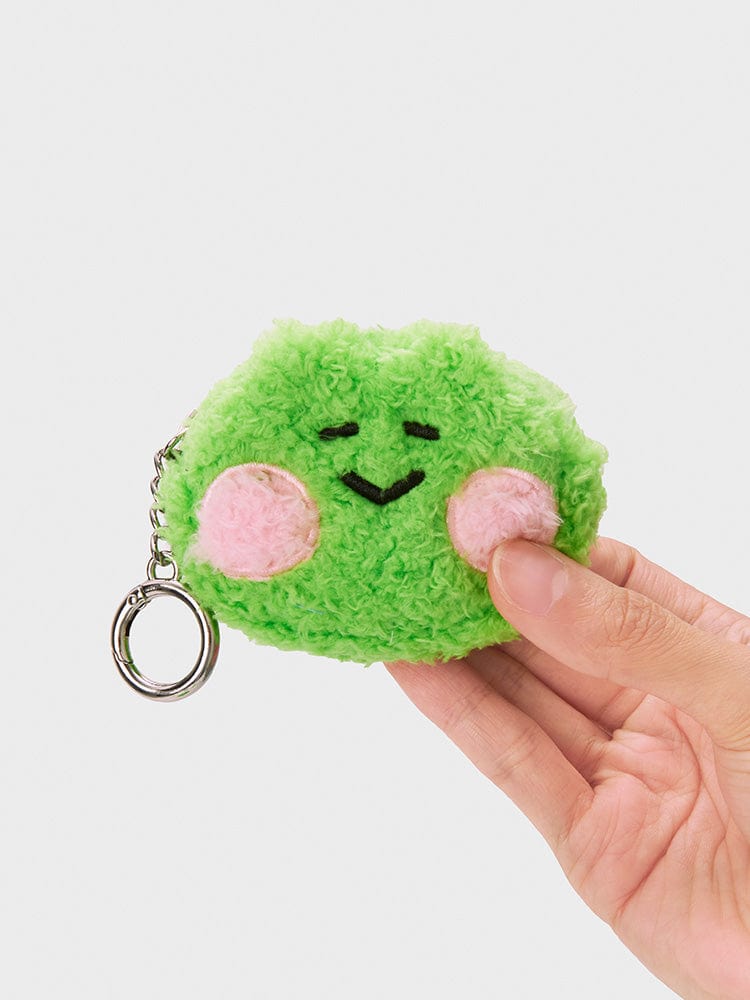 LINE FRIENDS minini lenini WINTER POUCH KEYRING