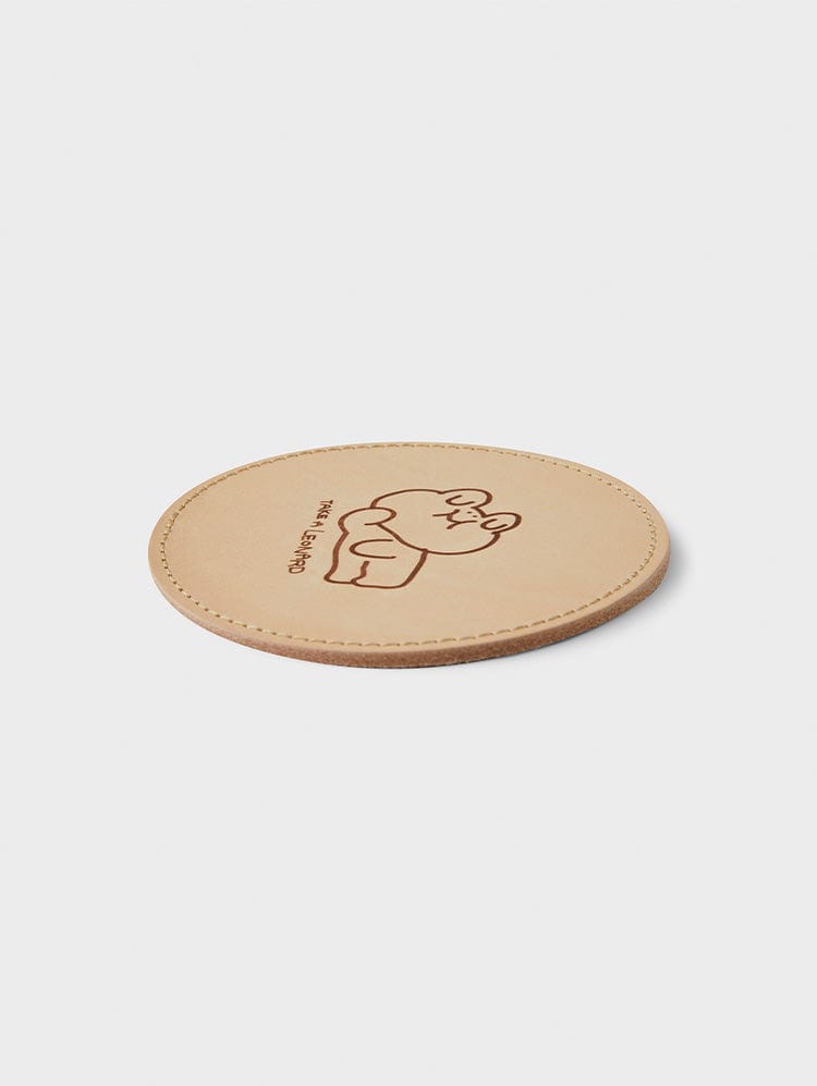 LINE FRIENDS LEONARD COASTER ORIGINAL LEATHER