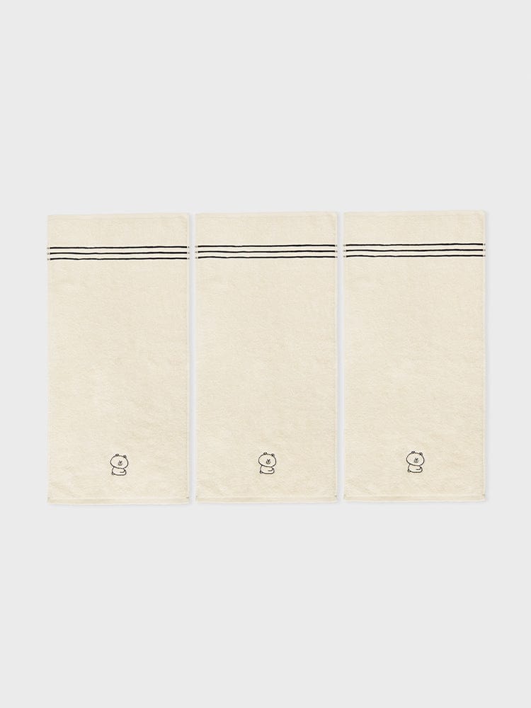 TWB STRIPED FACIAL TOWEL SET (3PCS)