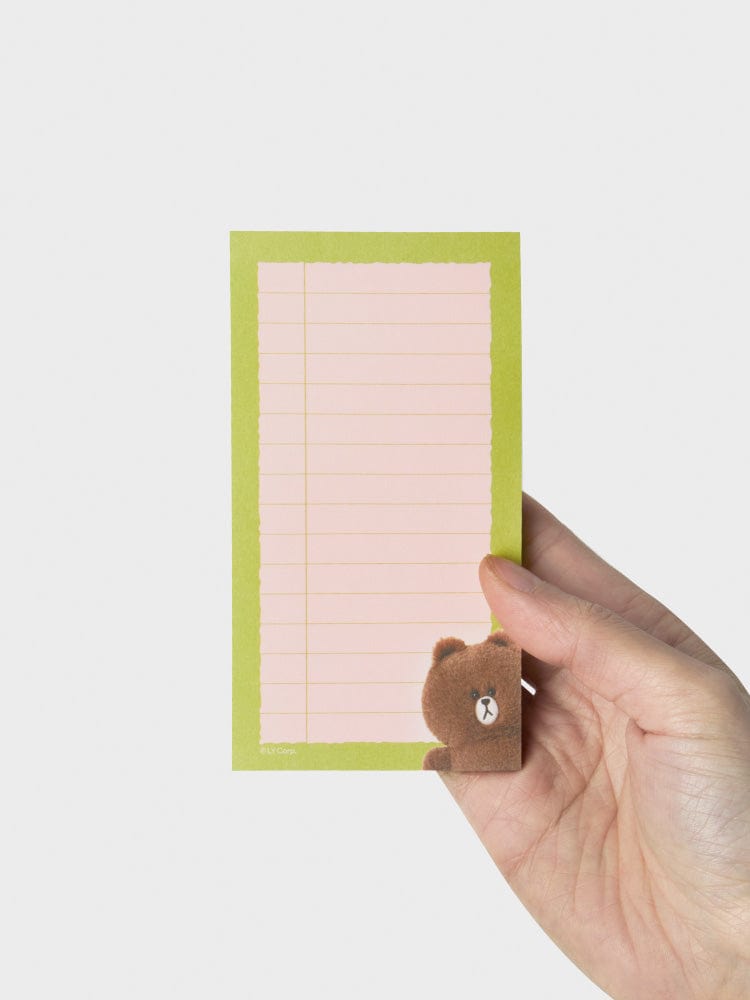 LINE FRIENDS minini bnini MEMO NOTEPADS