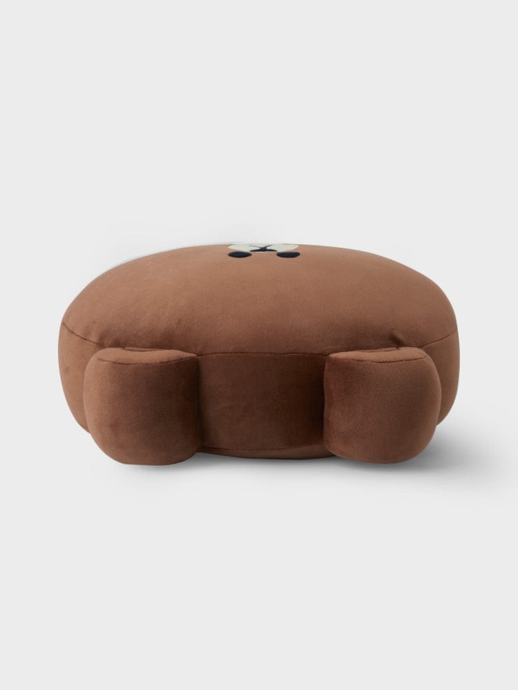 LINE FRIENDS BROWN FACE CUSHION