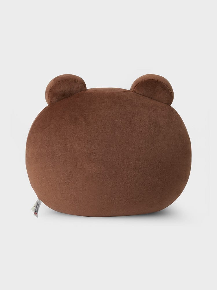 LINE FRIENDS BROWN FACE CUSHION